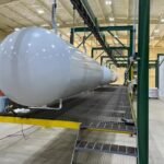 Buy Used 30000 Gallon Skid Tank Online ASME Storage Tank On Skids